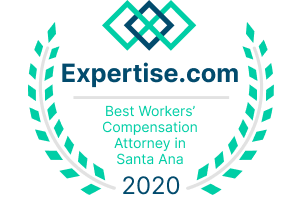 Expertise.com 2020 - Best Workers' Compensation Attorney in Santa Ana