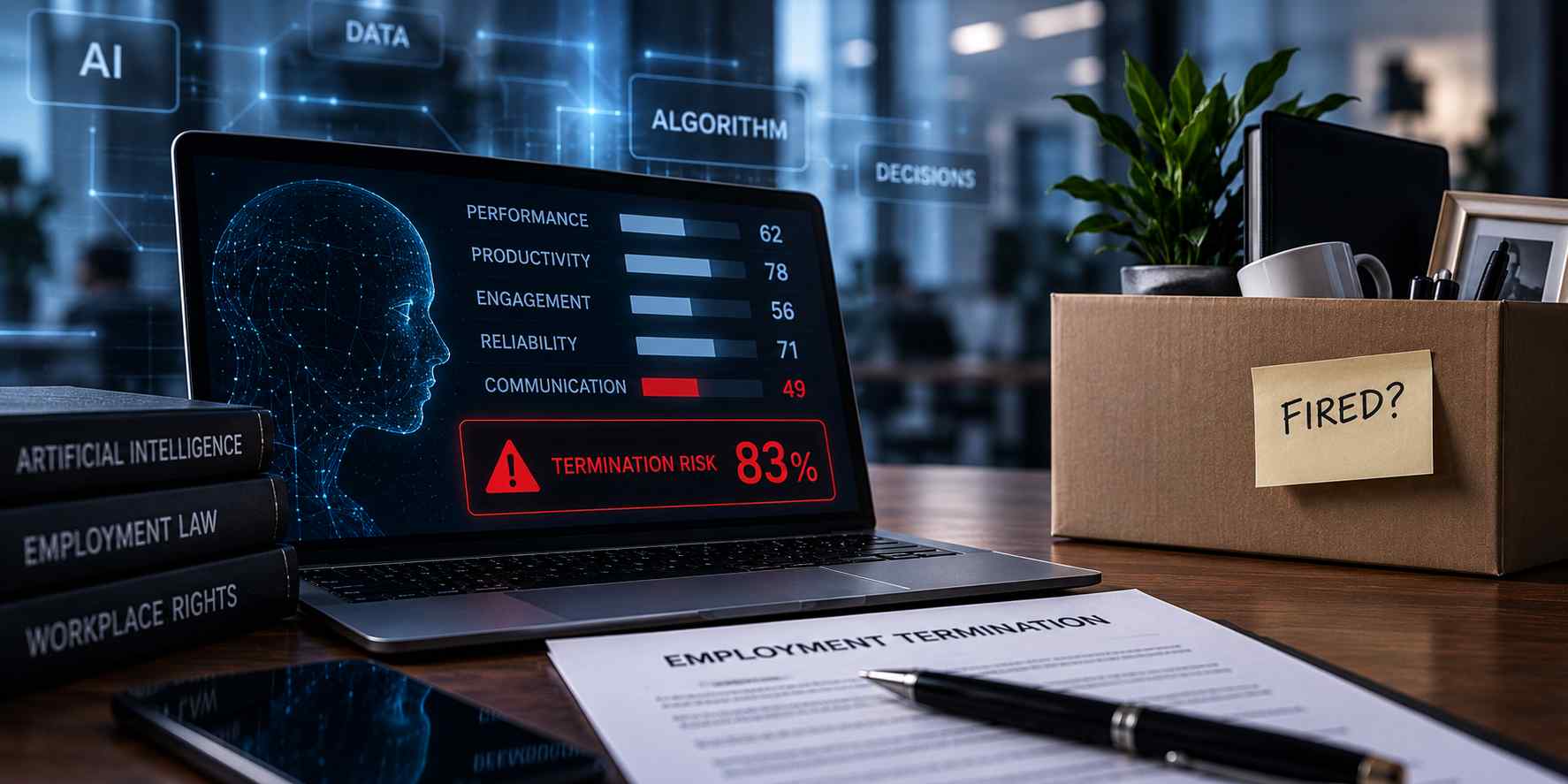 Our Orange County employment law attorney explains The Hidden Algorithm and How AI-Generated Scores Are Secretly Getting California Workers Fired.
